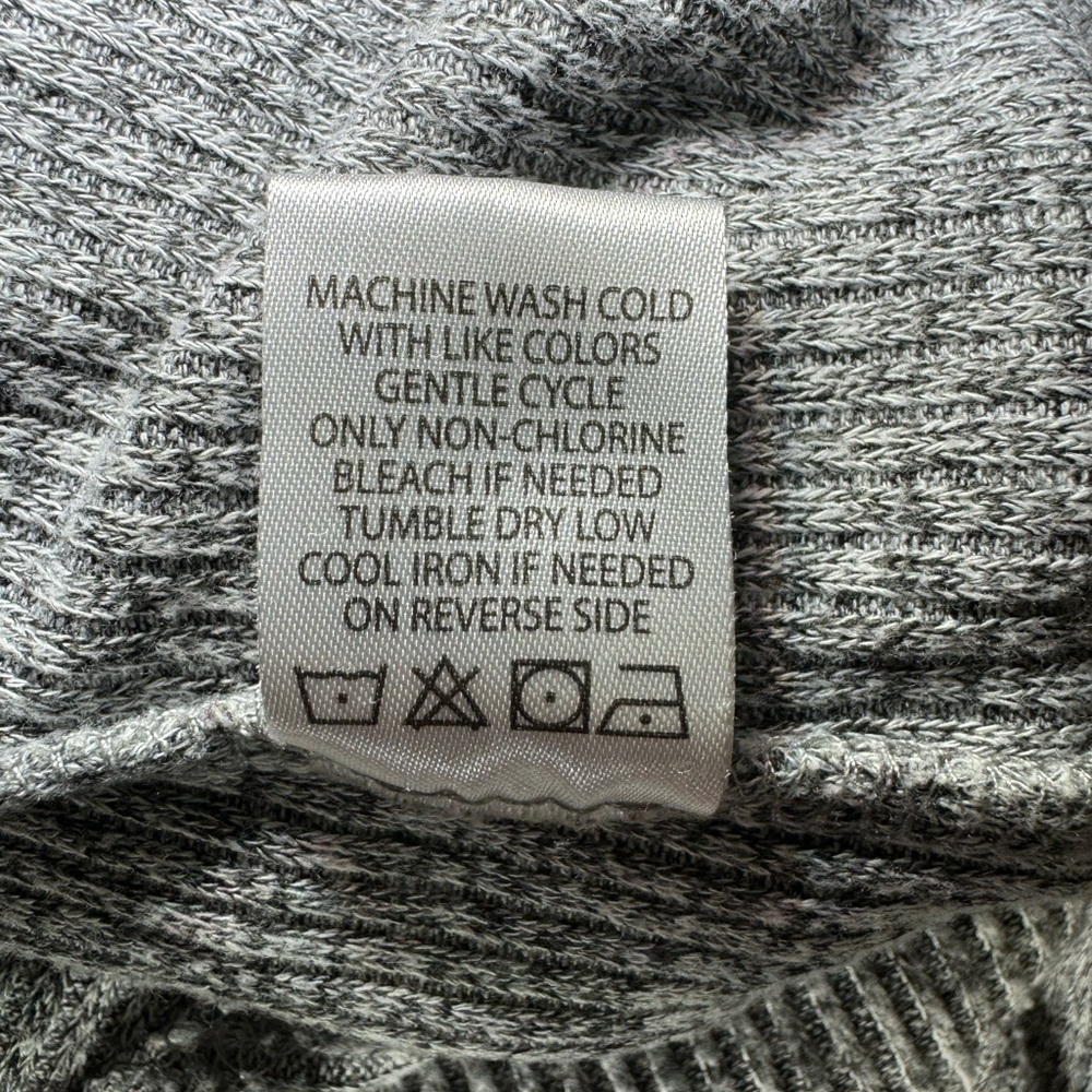 Absolutely Famous Gray Pullover Hoodie Lagenlook Sweater Size 3X - Picture 7 of 7
